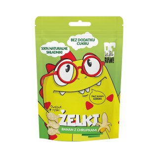 Purella Kids Żelki bez dodatku cukru Banan z chrupkami 35 g