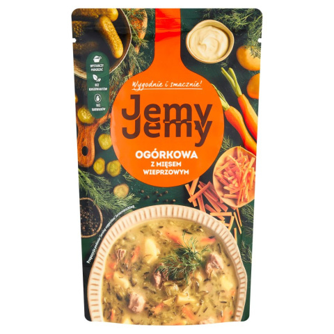 Zupa Ogórkowa 450g Jemy Jemy Zupa Ogórkowa 450g Jemy Jemy