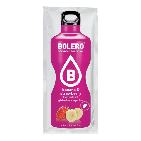 Bolero Drink Banana & Strawberry 9g. Bolero Drink Banana & Strawberry 9g.