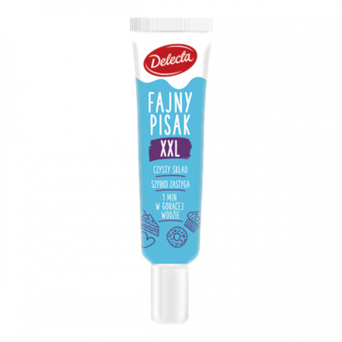 DELECTA Fajny Pisak XXL niebieski do dekoracji wypieków 30 g DELECTA Fajny Pisak XXL niebieski do dekoracji wypieków 30 g