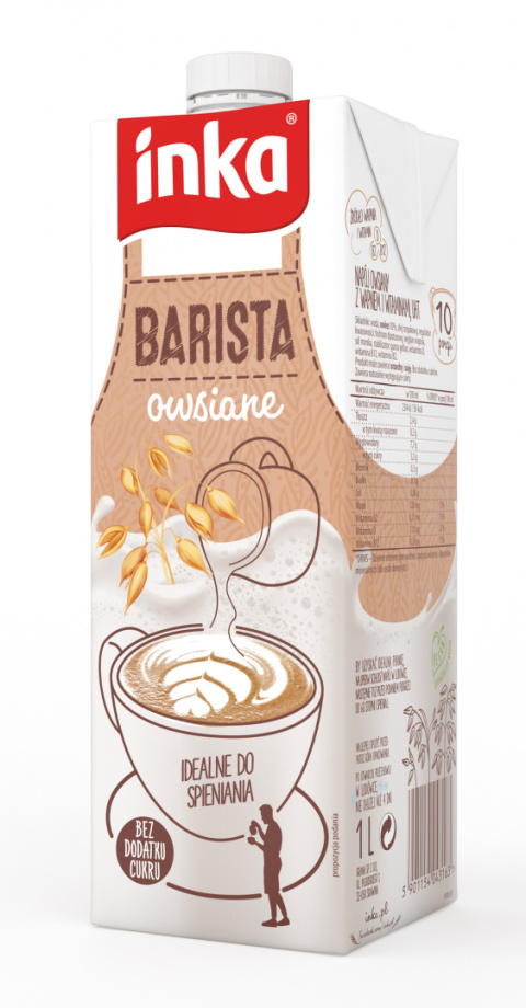 INKA BARISTA Napój owsiany 1l INKA BARISTA Napój owsiany 1l