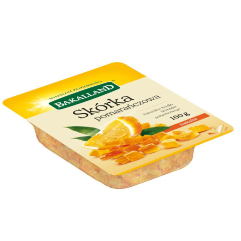 BAKALLAND SKÓRKA POMARAŃCZOWA -100G BAKALLAND SKÓRKA POMARAŃCZOWA -100G
