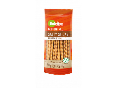 BALVITEN Paluszki z solą 80g bezglutenowe BALVITEN Paluszki z solą 80g bezglutenowe