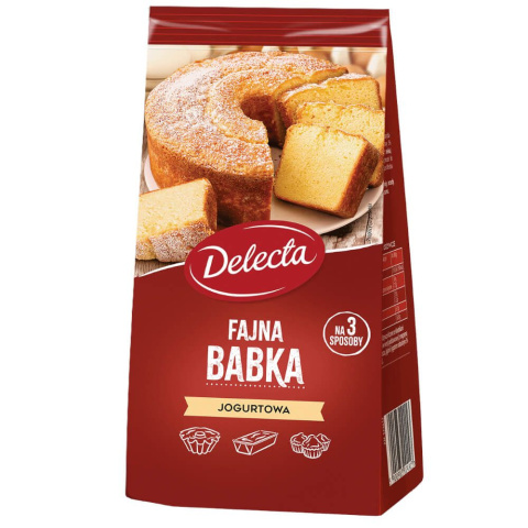 DELECTA Fajna Babka jogurtowa 350g DELECTA Fajna Babka jogurtowa 350g