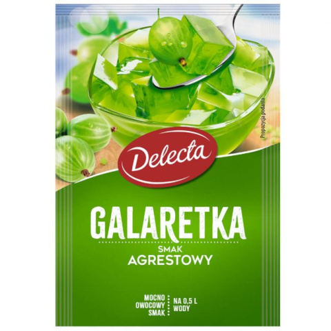 DELECTA GALARETKA AGRESTOWA - 70G DELECTA GALARETKA AGRESTOWA - 70G