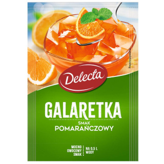 DELECTA GALARETKA SMAK POMARAŃCZY - 70G