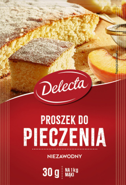 Delecta proszek do pieczenia PODWÓJNA PORCJA 30g Delecta proszek do pieczenia PODWÓJNA PORCJA 30g