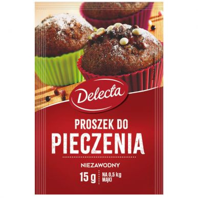 Delecta proszek do pieczenia 15g Delecta proszek do pieczenia 15g