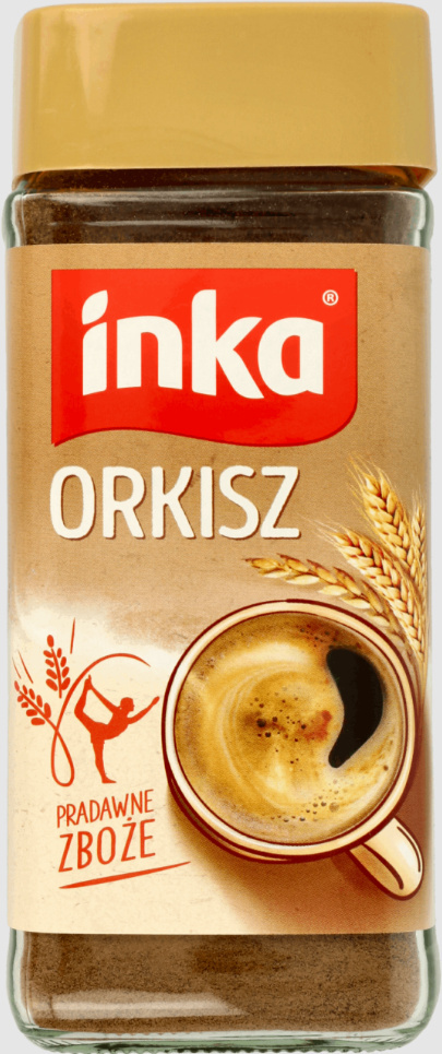 INKA ORKISZ kawa zbożowa orkiszowa rozpuszczalna 100g INKA ORKISZ kawa zbożowa orkiszowa rozpuszczalna 100g