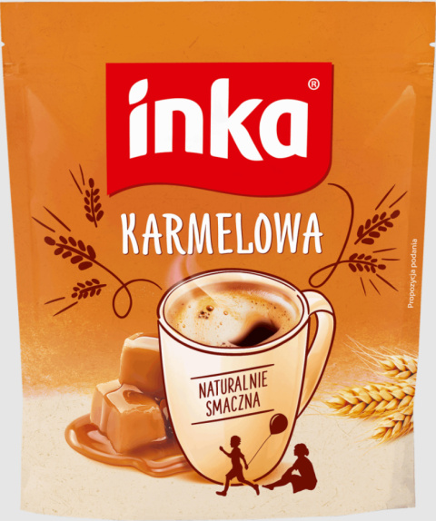 INKA karmelowa kawa zbożowa rozpuszczalna 200g INKA karmelowa kawa zbożowa rozpuszczalna 200g