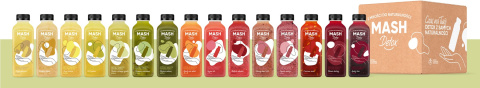 MASH DETOX Detoks sokowy - 15 świeżych soków. Rózne smaki. 330ml x15szt MASH DETOX Detoks sokowy - 15 świeżych soków. Rózne smaki. 330ml x15szt
