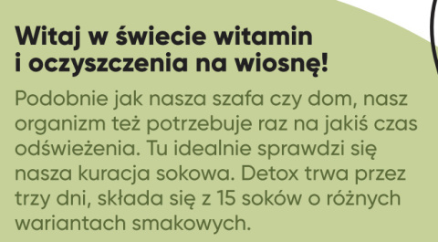 MASH DETOX Detoks sokowy - 15 świeżych soków. Rózne smaki. 330ml x15szt MASH DETOX Detoks sokowy - 15 świeżych soków. Rózne smaki. 330ml x15szt