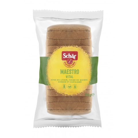 SCHAR chleb bezglutenowy MAESTRO VITAL 350g SCHAR chleb bezglutenowy MAESTRO VITAL 350g