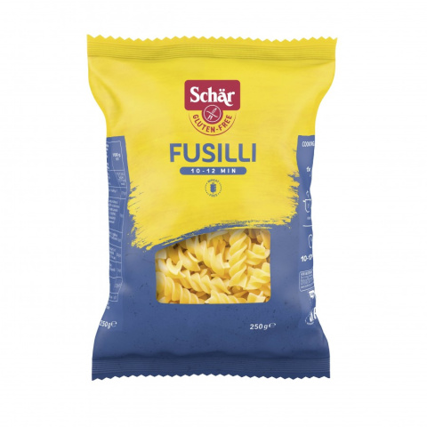 SCHAR makaron bezglutenowy FUSILLI 250g SCHAR makaron bezglutenowy FUSILLI 250g