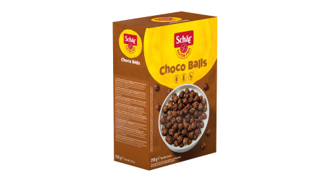SCHAR bezglutenowe płatki kulki śniadaniowe czekoladowe CHOCO BALLS 250g SCHAR bezglutenowe płatki kulki śniadaniowe czekoladowe CHOCO BALLS 250g