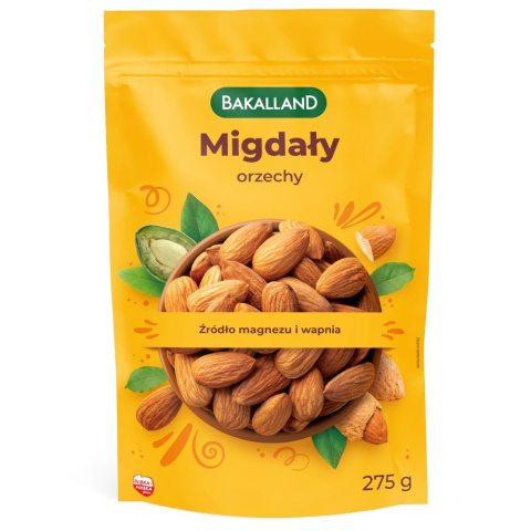 BAKALLAND MIGDAŁY ŁUSKANE 275G BAKALLAND MIGDAŁY ŁUSKANE 275G