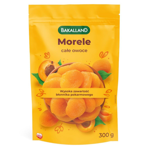 BAKALLAND MORELE SUSZONE 300G BAKALLAND MORELE SUSZONE 300G