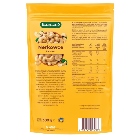 BAKALLAND ORZECHY NERKOWCA - 300G BAKALLAND ORZECHY NERKOWCA - 300G