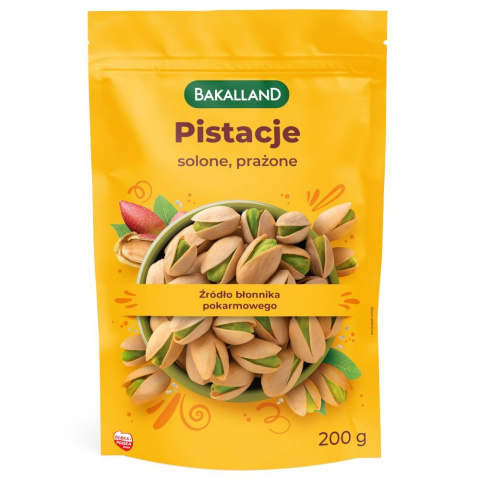 BAKALLAND PISTACJE PRAŻONE - 200G BAKALLAND PISTACJE PRAŻONE - 200G