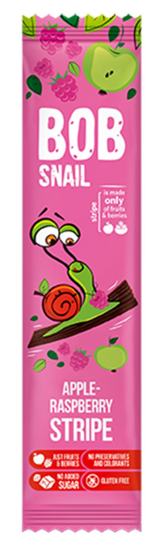 BOB SNAIL Przekąska jabłkowo-malinowa 14g BOB SNAIL Przekąska jabłkowo-malinowa 14g