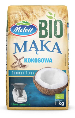 MELVIT BIO Mąka kokosowa 1kg