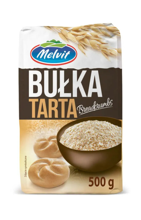 MELVIT Bułka tarta pszenna 0,5kg 500g MELVIT Bułka tarta pszenna 0,5kg 500g