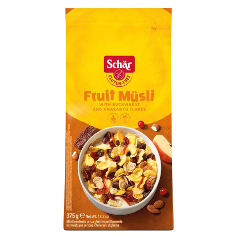 SCHAR Fruit Musli Płatki z owocami 375g SCHAR Fruit Musli Płatki z owocami 375g