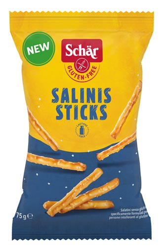 SCHAR Paluszki słone bezglutenowe SALINIS STICKS 75g SCHAR Paluszki słone bezglutenowe SALINIS STICKS 75g