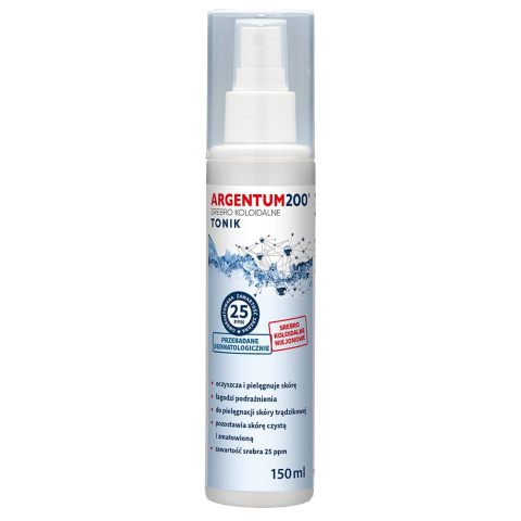 AURA HERBALS Srebro Koloidalne 25 ppm Argentum200 aerozol 150ml