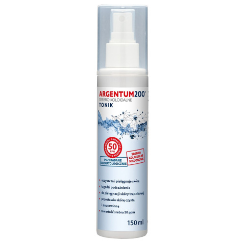 AURA HERBALS Srebro Koloidalne 50 ppm Argentum200 aerozol 150ml AURA HERBALS Srebro Koloidalne 50 ppm Argentum200 aerozol 150ml