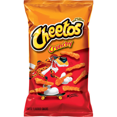 CHEETOS CRUNCHY chrupki kukurydziane paprykowe 95g CHEETOS CRUNCHY chrupki kukurydziane paprykowe 95g