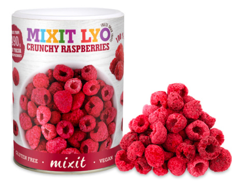 MIXIT chrupiąca malina liofilizowana 70g MIXIT chrupiąca malina liofilizowana 70g