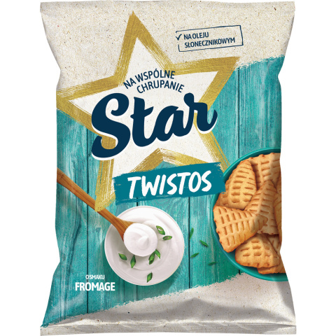 STAR Chrupki TWISTOS Fromage 70G STAR Chrupki TWISTOS Fromage 70G