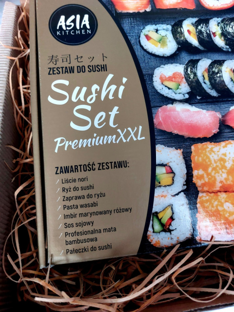 ASIA KITCHEN Zestaw Sushi Set Premium GOLD XXL + PAKOWANIE NA PREZENT ASIA KITCHEN Zestaw Sushi Set Premium GOLD XXL + PAKOWANIE NA PREZENT