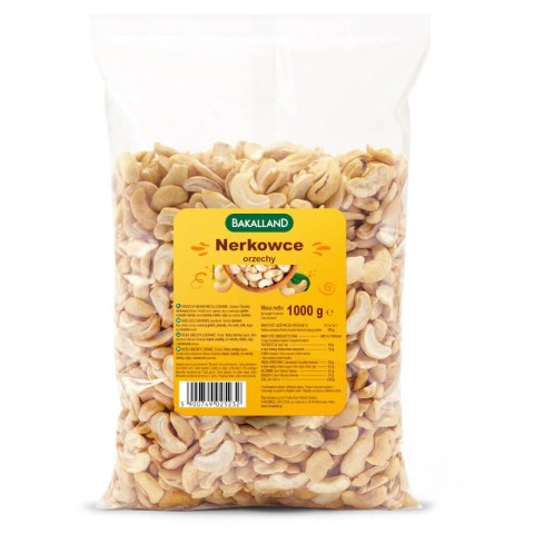 BAKALLAND ORZECHY NERKOWCA ŁUSKANE- 1KG BAKALLAND ORZECHY NERKOWCA ŁUSKANE- 1KG