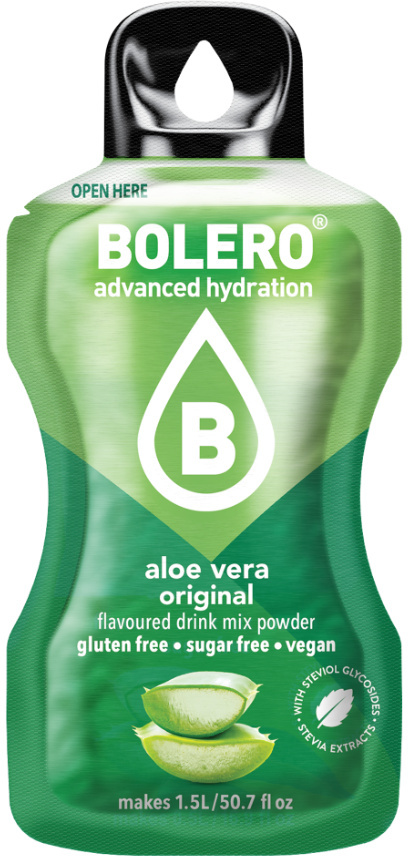 BOLERO DRINK Napój w proszku Aloe vera original 9g BOLERO DRINK Napój w proszku Aloe vera original 9g
