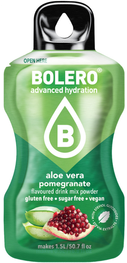 BOLERO DRINK Napój w proszku Aloe vera pomegranate 9g BOLERO DRINK Napój w proszku Aloe vera pomegranate 9g