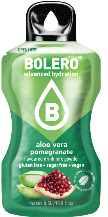 BOLERO DRINK Napój w proszku Aloe vera pomegranate 3g BOLERO DRINK Napój w proszku Aloe vera pomegranate 3g