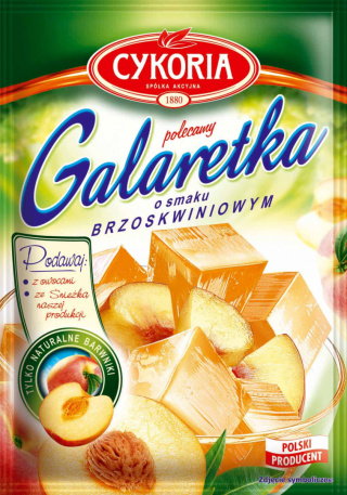 CYKORIA Galaretka o smaku brzoskwiniowym 75g