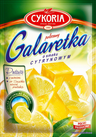 CYKORIA Galaretka o smaku cytrynowym 75g