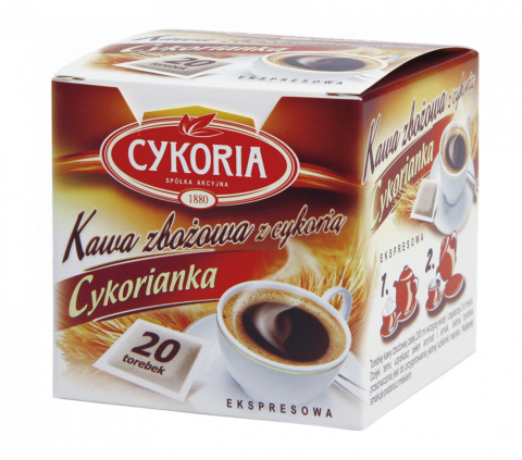 CYKORIA Kawa zbożowa ekspresowa 80g CYKORIA Kawa zbożowa ekspresowa 80g