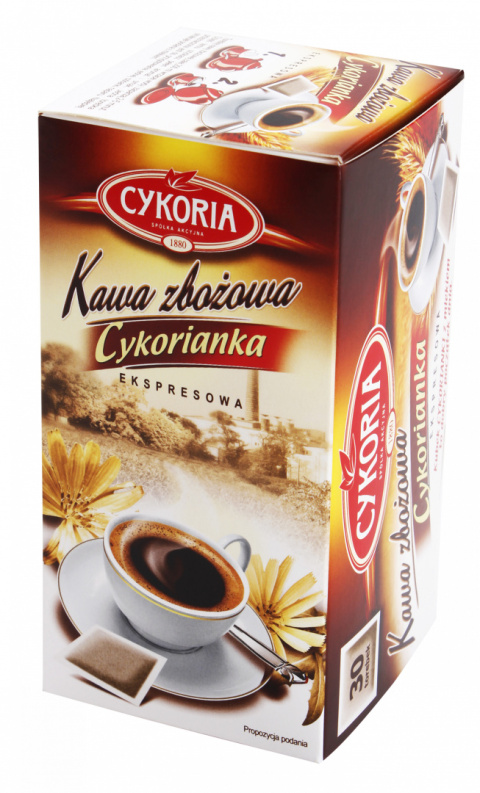 CYKORIA Kawa zbożowa ekspresowa 120g CYKORIA Kawa zbożowa ekspresowa 120g