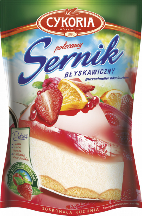 CYKORIA Sernik błyskawiczny 190g CYKORIA Sernik błyskawiczny 190g