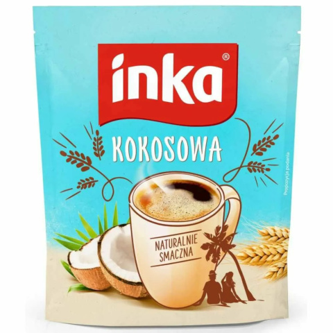 Inka Kokosowa Rozpuszczalna kawa zbożowa z kokosem 200G Inka Kokosowa Rozpuszczalna kawa zbożowa z kokosem 200G
