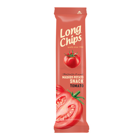 LONG CHIPS Chipsy ziemniaczane o smaku pomidorów 75g LONG CHIPS Chipsy ziemniaczane o smaku pomidorów 75g