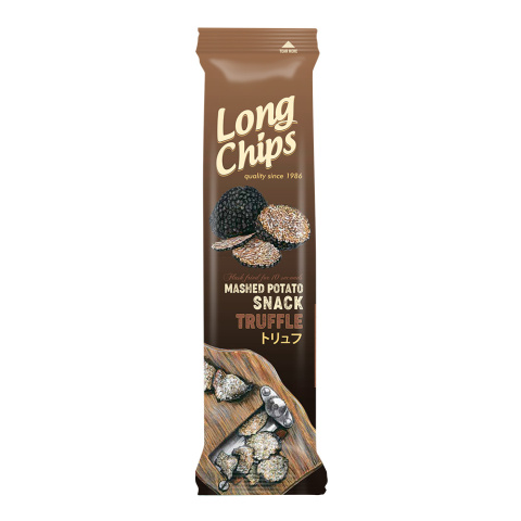 LONG CHIPS Chipsy ziemniaczane o smaku trufli 75 g LONG CHIPS Chipsy ziemniaczane o smaku trufli 75 g