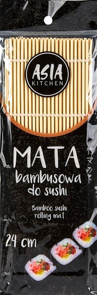 ASIA KITCHEN Mata bambusowa do sushi 24cm x 24cm ASIA KITCHEN Mata bambusowa do sushi 24cm x 24cm