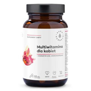 AURA HERBALS Multiwitamina dla kobiet, mikrokapsułki, kapsułki 60 szt.