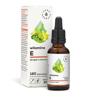 AURA HERBALS Witamina E, krople 30 ml