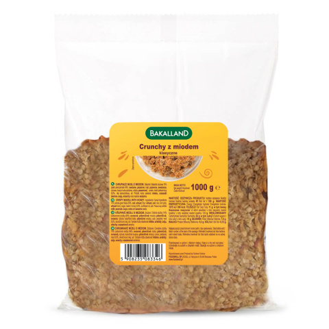 BAKALLAND CRUNCHY MIESZANKA PRAŻONYCH ZBÓŻ - 1KG